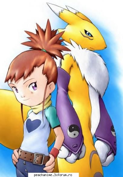 rika si renamon rika & renamon